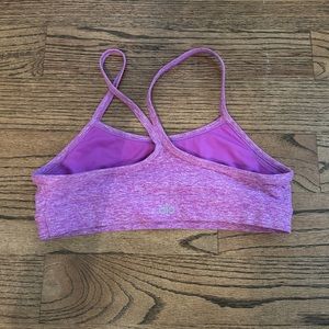 SOLD Alo Yoga Sports Bra Purple Heather
